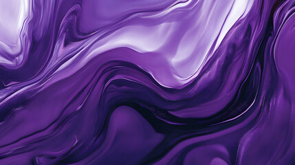 Fototapeta premium Purple abstract background with glowing violet swirls and cosmic fusion design elements