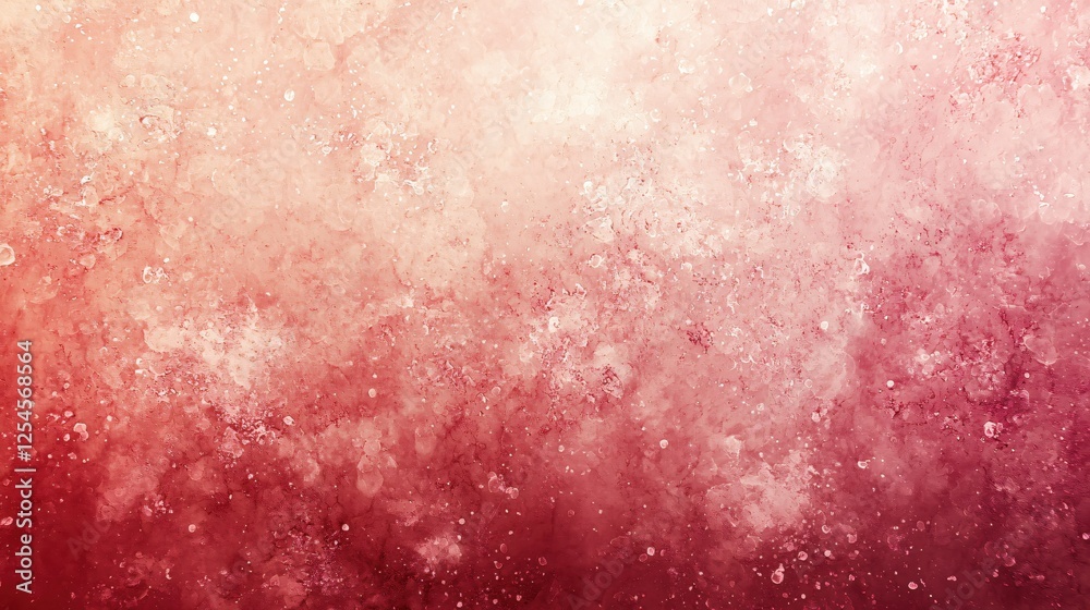 Poster Abstract Watercolor Texture in Shades of Red and White Creates a Dynamic and Artistic Backdrop