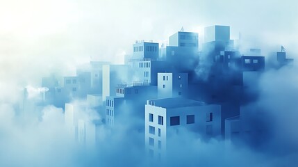 City in the Clouds: A Dreamlike Metropolis