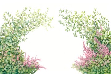 Naklejka premium Pattern flower plant leaf.