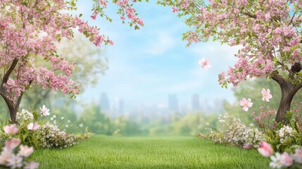 Stunning spring flowers wallpapers for desktop and mobile, vibrant colors beautiful blooms