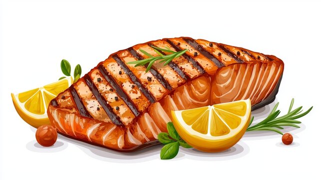 Salmon clip art preview
