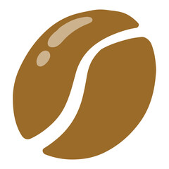vector illustration of coffee bean