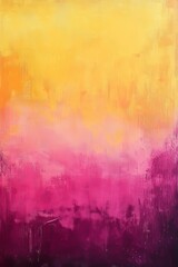 Soft Yellow-Pink Gradient with a Grainy Texture, Generative AI