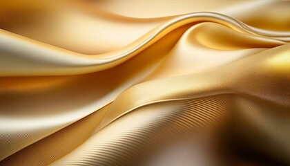 Fototapeta premium エレガントなゴールド×ベージュのメッシュグラデーション背景 | 高級感・洗練されたデザイン