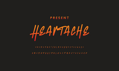 Colourful Graffiti Font, this font can be used for logos and it looks perfect for short phrases and taglines