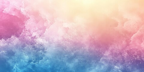 Obraz premium Bright Pastel Gradient with a Grainy Texture, Generative AI