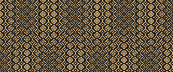Fototapeta premium Islamic Seamless geometric pattern in authentic arabian Subtle simple golden islamic design style, Collection of seamless ornamental white abstract islamic background with arabian pattern style.