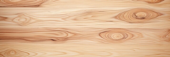 Obraz premium Top View of Smooth, Light Wood Surface Showcasing Natural Grain Patterns and Texture for Background Design or Artistic Projects