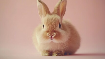 Obraz premium Adorable Fluffy Bunny
