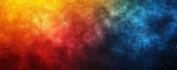 Naklejka premium Multicolored Gradient Light Background with a Grainy Texture, Generative AI