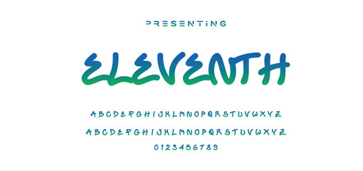 Graffiti 3D text effect, editable text and colorful text style.