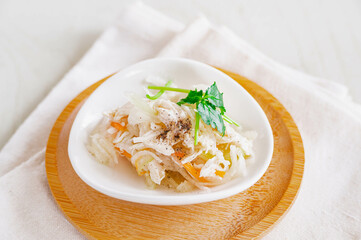 手作りさっぱりサラダ