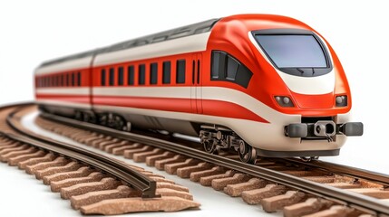 Naklejka premium train in motion