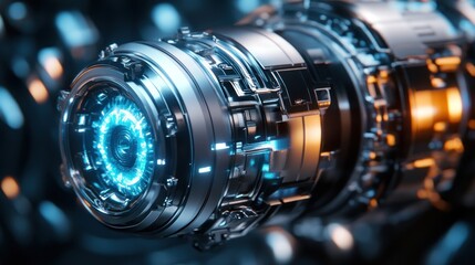 Futuristic Engine Design