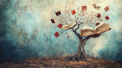 Book Tree: A Literary Landscape