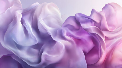 Fototapeta premium Close up view of pink and white flower petals with soft focus on natural background