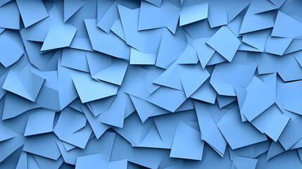 Obraz premium Abstract 3D Blue Geometric Background