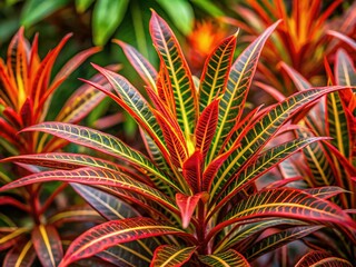 Obraz premium Exotic Miagos Bush (Osmoxylon lineare) Garden Decor: Unique Spider-Leg Plant