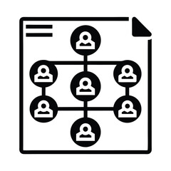 Professional Business Networking Icon Collection