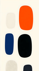 Abstract Illustration of Organic Shapes