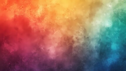 Naklejka premium Vibrant rainbow watercolor texture background with smooth transitions and artistic brushstrokes