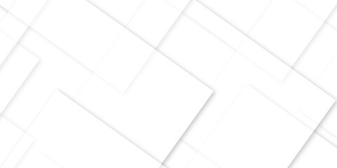 Abstract white, gray technology concept diamond triangle geometric line background. modern seamless business technology concept geometric shapes. squares and triangle with soft shadows as pattern.