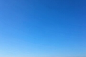 Fototapeta premium photograph a clear blue sky on a sunny day capture