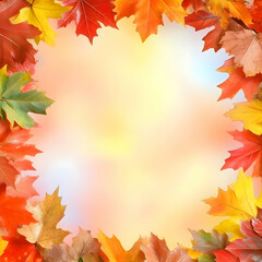 Autumn Leaves Background Image