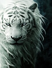 Majestic White Tiger