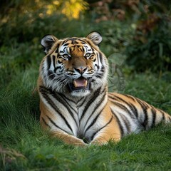 Majestic Siberian Tiger