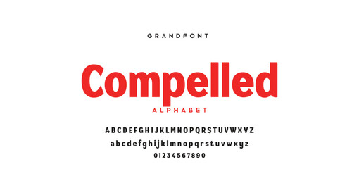 Abstract modern urban alphabet fonts. Typography sport, technology, fashion, digital, future creative logo font. vector illustration