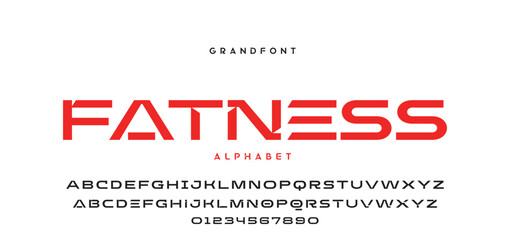 Abstract modern urban alphabet fonts. Typography sport, technology, fashion, digital, future creative logo font. vector illustration