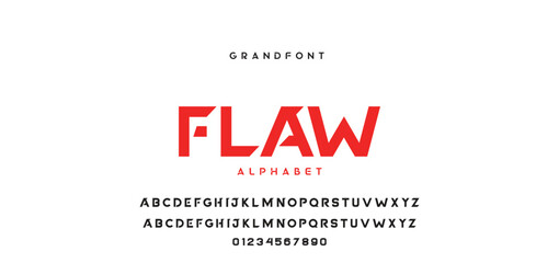 Abstract modern urban alphabet fonts. Typography sport, technology, fashion, digital, future creative logo font. vector illustration