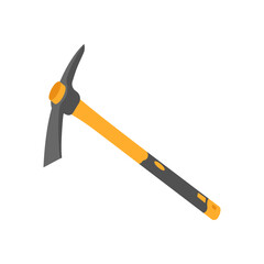 Pick Mattock, Farming Flat Vector Illustration