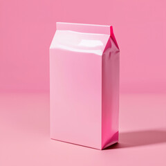 pink milk box