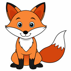 Fox Illustration. Stunning Fox Art, Digital Drawings, and Wildlife Sketches.