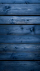 Dark Blue Wood Planks Background Texture