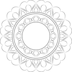 Its a Beautiful Mandala Design.