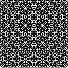 Seamless pattern with repeating abstract shapes.Black and white texture.Design element for prints, decoration, cover, textile,wallpaper, background, wrapping paper, clothing, fabric, package, cards.