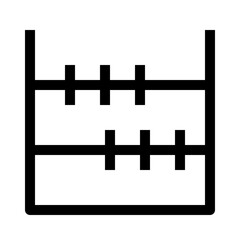 Obraz premium education thin icon