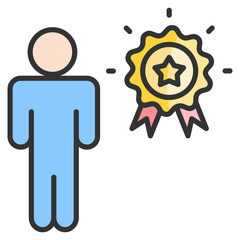 Experience  Icon Element For Design