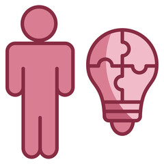 Problem Solving  Icon Element For Design