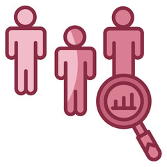 Analytical  Icon Element For Design
