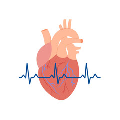 Arrhythmia, Cardiovascular Disease Illustration Icon