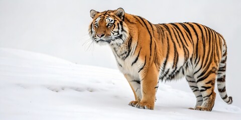 Obraz premium tiger in the snow