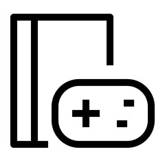 Obraz premium device thin icon