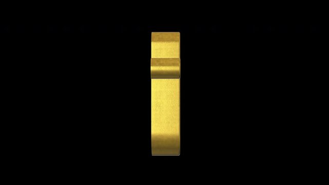 English alphabet Letter T 4k animated video. Script text labels.