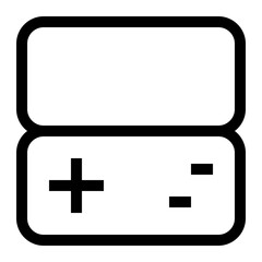 Obraz premium device thin icon