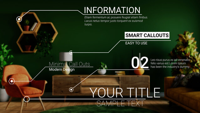 Minimal Call Out Titles